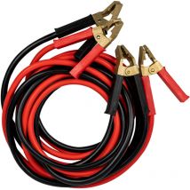 51239 cable de démarrage 7MM x 2 / 7M avec pinces en cuivre massif - JBM