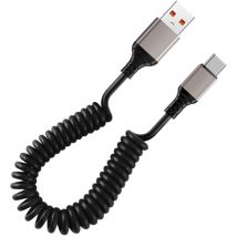 Câble de données de charge rapide pour téléphones Câble de charge pour téléphone Câble usb-c Adaptateur Type-C Câble Type-C flexible