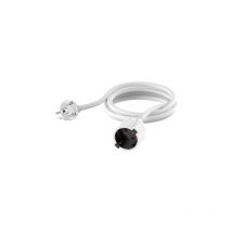 Cable de extensión blanco 5M schuko tme