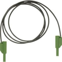 A 1341 Cordon De Mesure De Sécurité Banane Mâle 4 Mm Banane Mâle 4 Mm 1.50 M Noir, Vert 1 Pc(s) S150182 - Metrel
