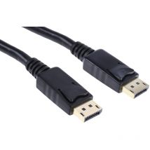 Câble de port d'affichage Rs Pro DisplayPort/ DisplayPort m /m en 2m Noir ( Prix pour 1 )