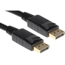 Rs Pro - Câble de port d'affichage DisplayPort/ DisplayPort m /m en 5m Noir ( Prix pour 1 )