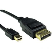 Câble de port d'affichage Rs Pro Mini DisplayPort/ DisplayPort m /m en 500mm ( Prix pour 1 )