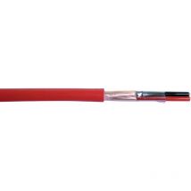 Micro Tek - Câble de protection incendie diamètre extérieur 8mm rouge vendu au mètre - frt2150xxx-e