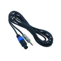 Câble de raccord 10 m pa fiche - 6,3 mm trs
