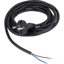 Bohrmaschinen-Anschlussleitung 230V 16A 3m H05VV-F 2x1,0 IP20