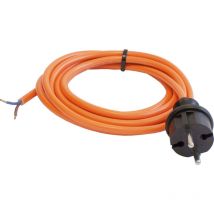 Anschlussleitung 230V 16A orange 3m H05BQ-F 2x1,0 IP44