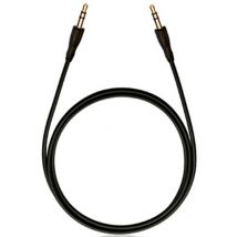 Câble de raccordement RCA D1C84018 Jack audio [1x Jack mâle 3.5 mm - 1x Jack mâle 3.5 mm] 1.50 m noir