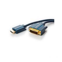 Clicktronic - Câble adaptateur dvi vers hdmi , Câble Premium 1x dvi-d mâle 1x hdmi mâle 1,0 m wqxga @ 60 Hz, 1 m (70340)