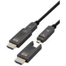 Maxtrack - Câble de raccordement hdmi 10 m noir C504-10ML 8K uhd Câble hdmi