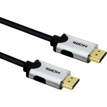 Valueline - Câble de raccordement Value hdmi Fiche mâle hdmi-a, Fiche mâle hdmi-a 2.00 m noir 11.99.5942 10K uhd, 8K uhd, blindage