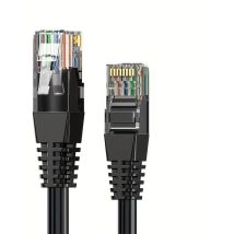 Cable De Red Utp Cat6a 0.50 M Negro