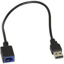 Adnauto - Cable de remplacement usb aux compatible avec Nissan 10-15 voir liste