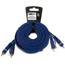 Cable de signal rca Stereo mm avec remote - 5m