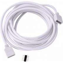 Câble d'extension de barre lumineuse rvb Câble de borne de connexion de barre lumineuse led (6M)