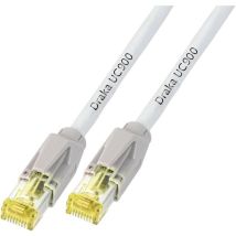 Câble Draka Cat 6a/s/ftp - [1x Rj45 Mâle - 1x Rj45 Mâle] - K8560gr.3 - 3.00 M - Gris R05592