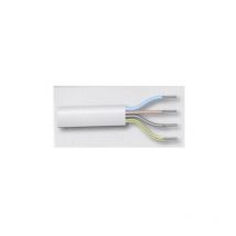 Câble éléctrique 0.75mm² blanc 4 conducteurs Somfy