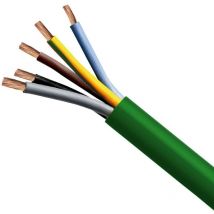 Câble Électrique Gaine 5x1,5 mm² Sans Halogène RZ1-K (as) 1 m