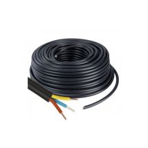 Câble électrique R2V 3G1.5 mm² - Bobine de 50 m - Acanaute