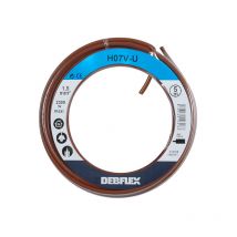 Bobinot HO7V-U 1.5 MM² 5M marron - 110316 - Debflex
