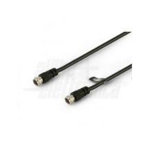 Cable electrÓnico alfa de enchufe f a enchufe f 5 metros negro 86-064/5b