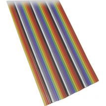 Bkl Electronic - Câble en nappe 10120161/3 Pas: 1.27 mm 26 x 0.08 mm² multicolore 3 m