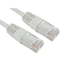 Câble Ethernet catégorie 5e utp Rs Pro Blanc, 30m pvc Avec connecteur Droit ( Prix pour 1 )