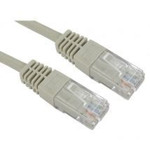 Câble Ethernet catégorie 5e utp Rs Pro Gris, 25m pvc Avec connecteur Droit ( Prix pour 1 )