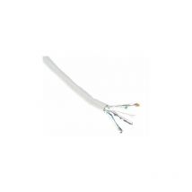 Câble Ethernet catégorie 6 u/ftp cae Multimedia Connect, Gris, 100m pvc Sans terminaison, iec 60332-1 ( Prix pour Bobine de 100 Mètres )