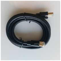 Cable ethernet rj45 cat-8 2m negro Axil