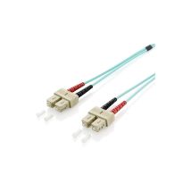 255321 cable de fibra optica 1 m sc OM3 Turquesa - Equip