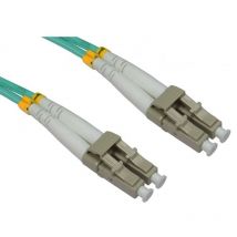 Câble fibre optique RS PRO 15m Avec connecteur / LC, Multi-mode, 2 fibres, LSZH ( Prix pour 1 )