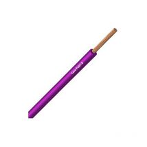 Câble Fil Unipolaire flry-b iso 6722 Classe b Sec. 0,35 mmq Violet
