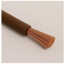 Câble Fil Unipolaire flry-b iso 6722 Classe b Sec. 4,00 mmq Marron