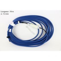Câble flottant complèt 18M Dolphin - avec prise et pivot Maytronics 9995860-DIY