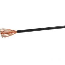 Voka Kabelwerk - Câble gainé H05V-K H05VK075SW 1 x 0.75 mm² noir 100 m