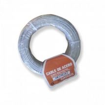 Cable acero galvanizado 6X7+1 D.3 (rollo 50M) Gayner