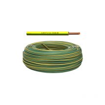 100m cable unipolar H07V-K 2,5mm2 amarillo/verde
