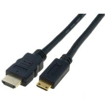Cable HDMI 1.3 HDMI prise male mini HDMI prise male 3m - Noir