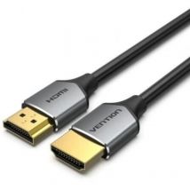 Vention - Cable hdmi 2.0 4K alehi/ hdmi Macho - hdmi Macho/ 3m/ Gris
