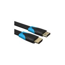 Cable hdmi 2.0 4K Vention VAA-B02-L100/ hdmi Macho - hdmi Macho/ 1m/ Negro