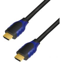 Logilink - Cable hdmi 3m 2.0 con ethernet, 4k2k/60hz, negro