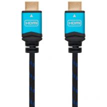 Câble hdmi v2.0 4k 60hz 18gbps, am-am, noir 3m Nanocable