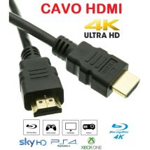 Aigostar - cable hdmi haute vitesse 4k Full hdtv 3d tv ps4 ps3 videoprojector connecteurs plaqués or pc 5 mt
