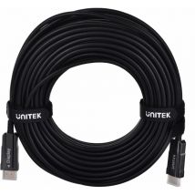 Unitek - Kabel optyczny hdmi 2.0 aoc 4k 60hz 25m Marque (C11072BK-25M)