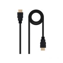 Cable hdmi V2.0 4K@60Hz 18Gbps a/m-a/m, 5.0 m, Negro - Nanocable