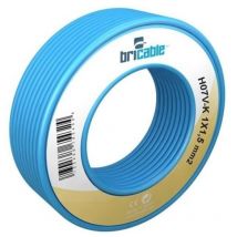 Cable Elec Hilo Flexible H07v-K Bricable 1x1,5mm Az 100 Mt