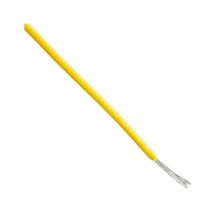 Câble métallique etfe unipolaire 22 awg 600V Jaune