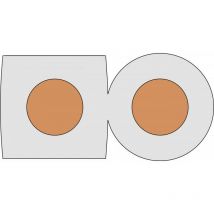 Cable Paralelo 2x1,5mm TRANSPARENTE Metreado (Carrete 100 Metros)