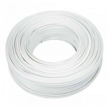 Krang - Cable Paralelo 2x1mm cca blanco Polarizado (100m)